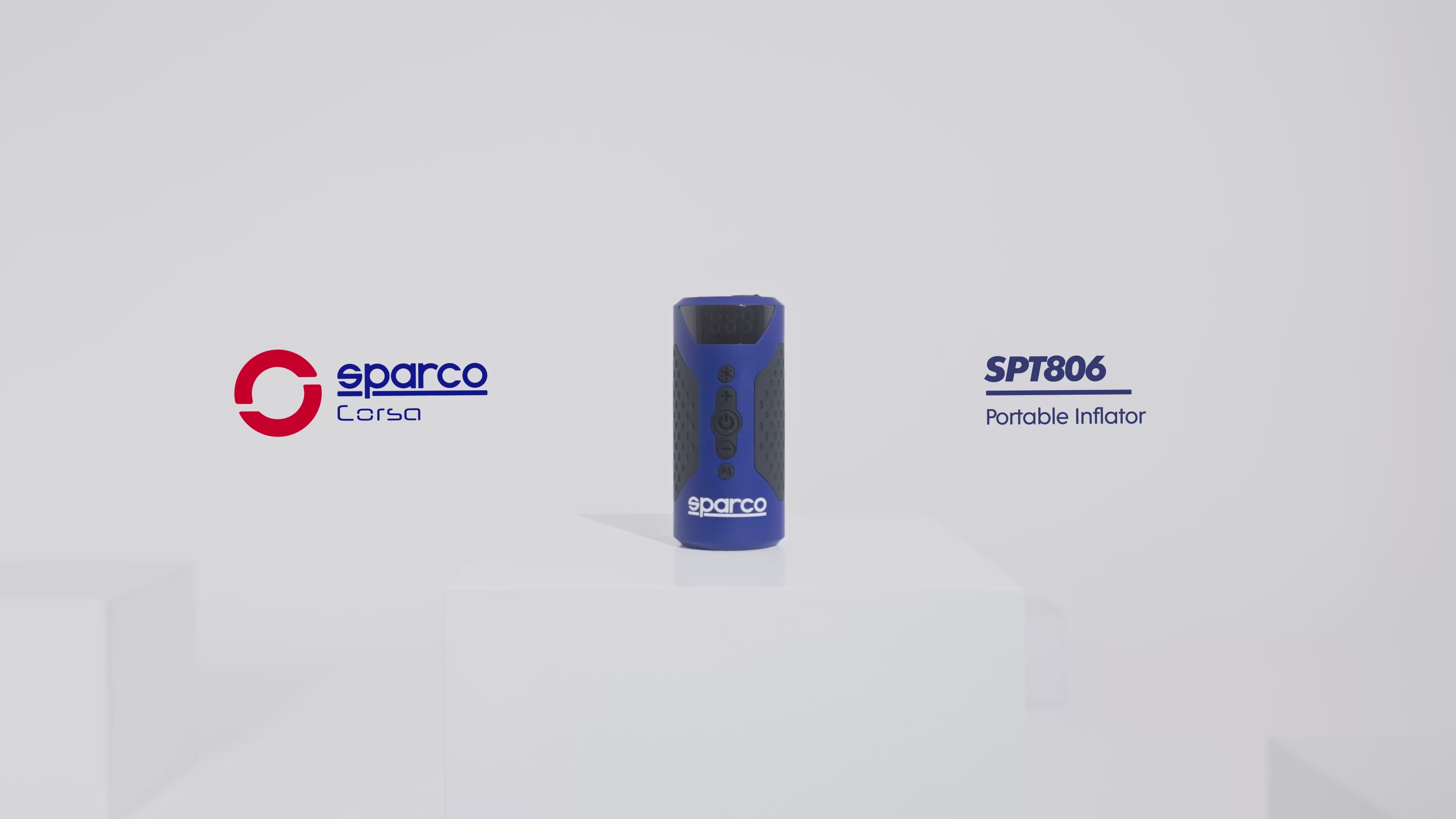 Compresor Sparco Eléctrico De Aire Portátil