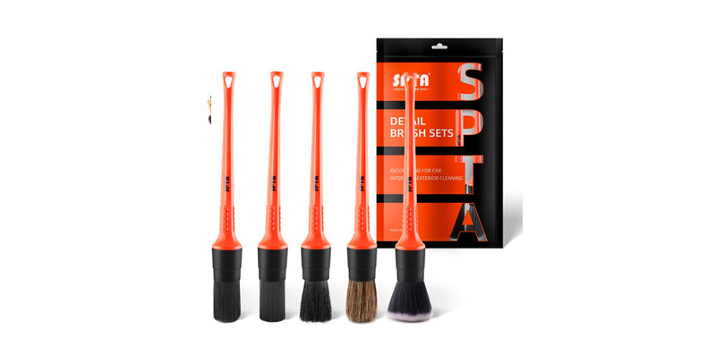 Kits de Brochas de Detallado Automotriz: Limpieza Profunda Sin Rayar
