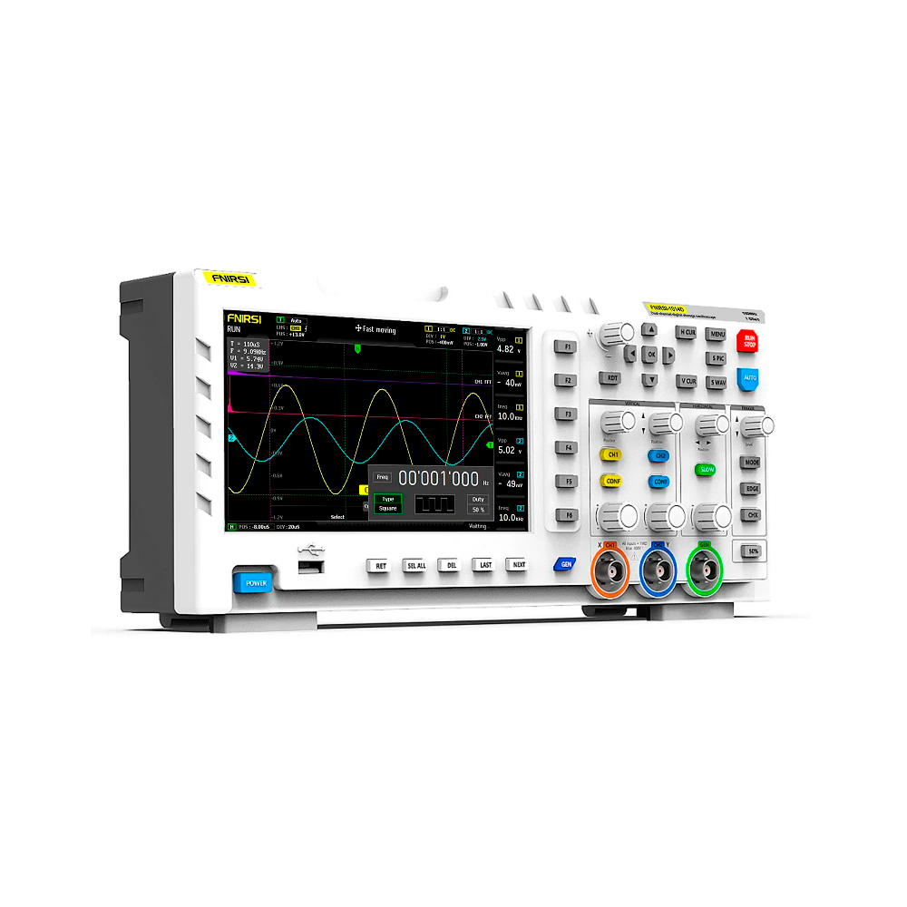 Osciloscopio Digital FNIRSI-1014D 100MHz 2 Canales 1GSa/s