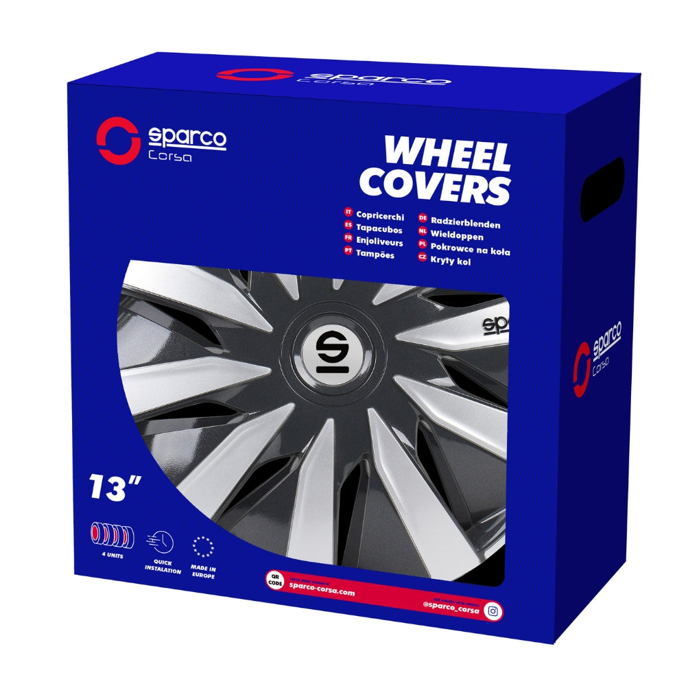 Tapa Aro Sparco Lazio 13" 14" 15" 16" Universal