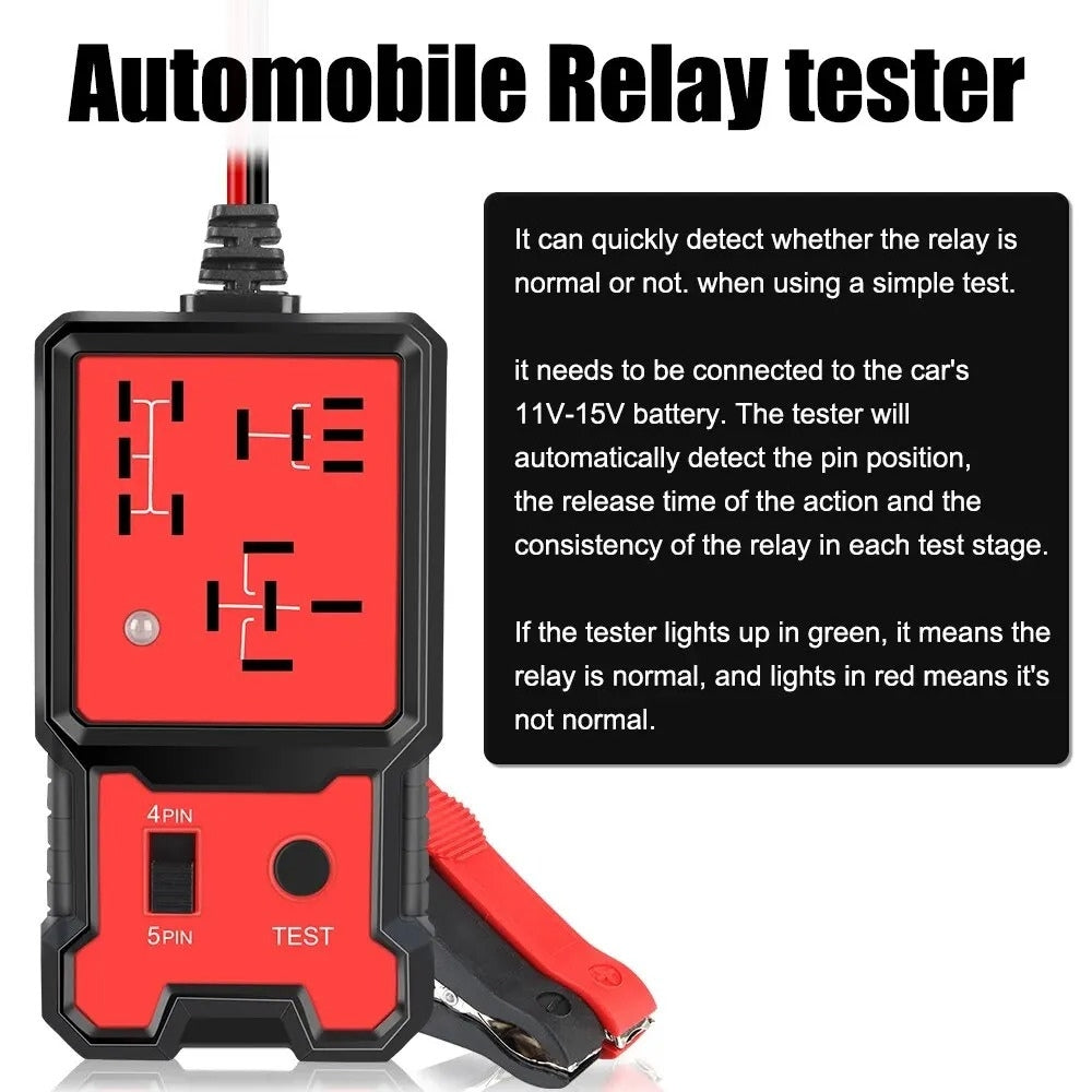 Probador Tester Relay 12v Automotriz