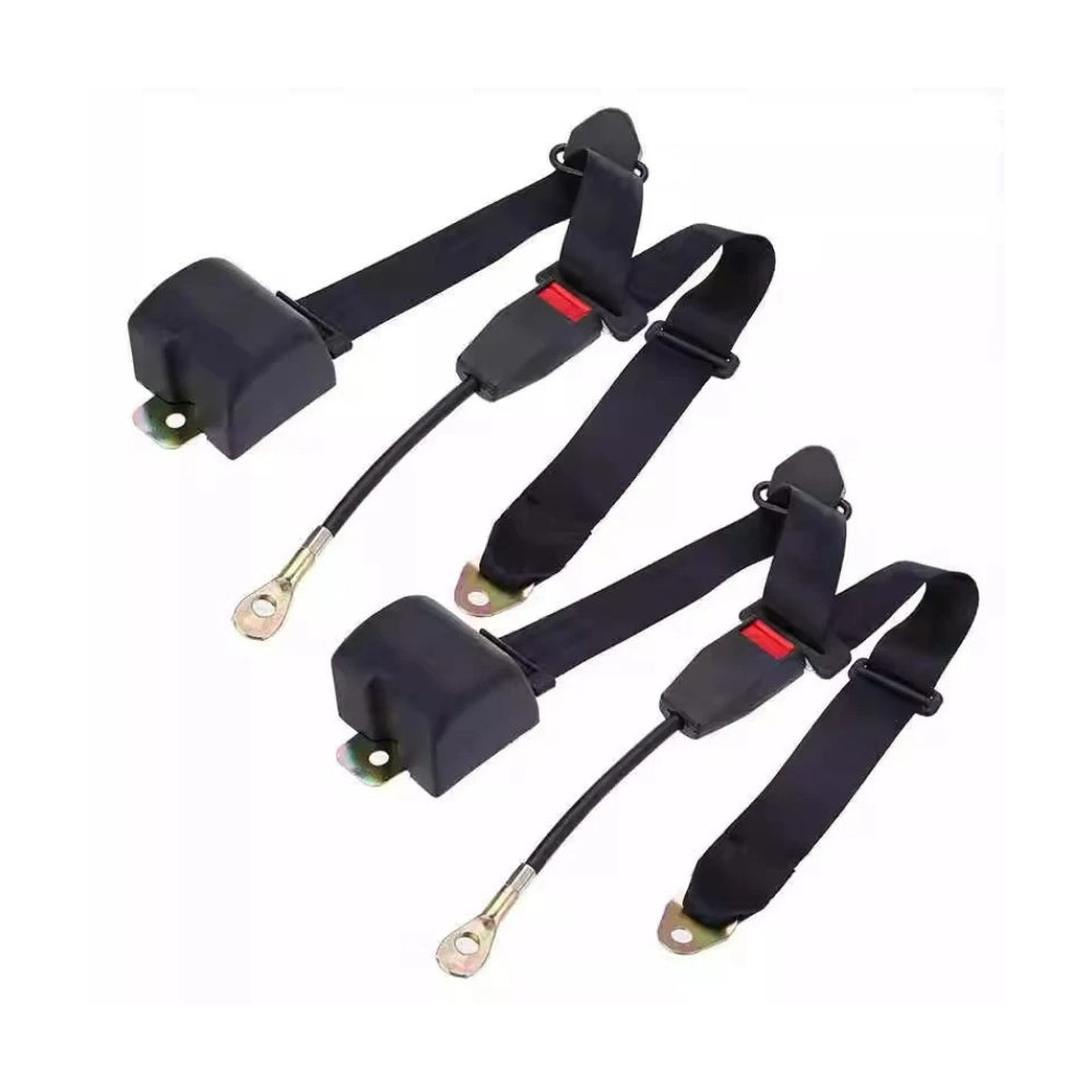 Cinturon Seguridad Universal Rebatible Automatica 2Pcs