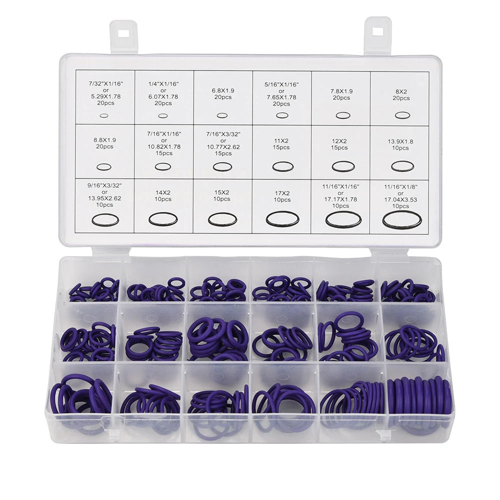 Juegos de anillos de refrigerante de goma para reparación de automóviles