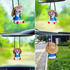 Colgando Parabrisa Auto Decorativo Patito Lentes Muñeco