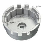 Llave profesional de aluminio para filtro de aceite