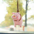 Decoracion Auto Colgante Espejo Retrovisor Cerdito