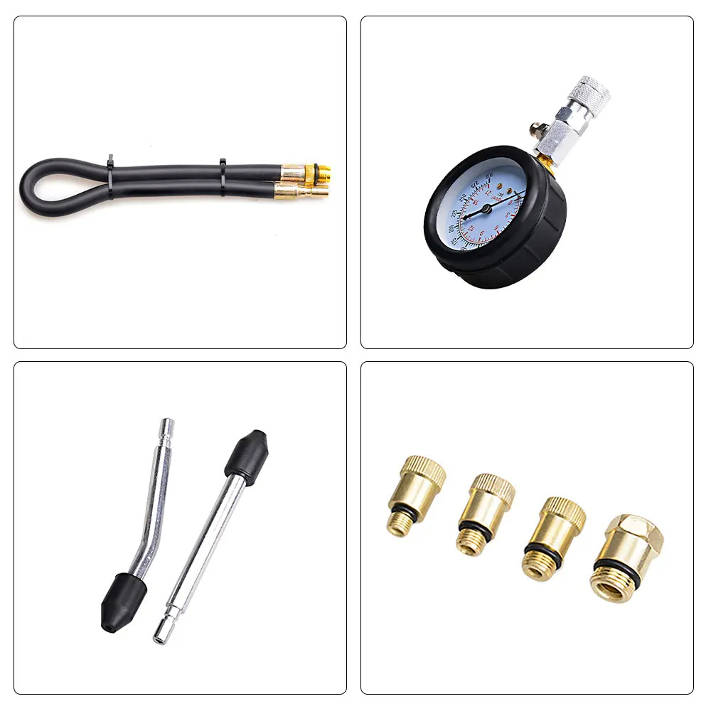 Compresimetro Gasolinero 300 Psi Para Motos Y Autos