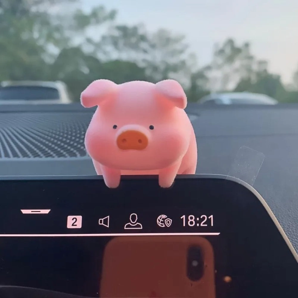Decoracion Auto Colgante Espejo Retrovisor Cerdito