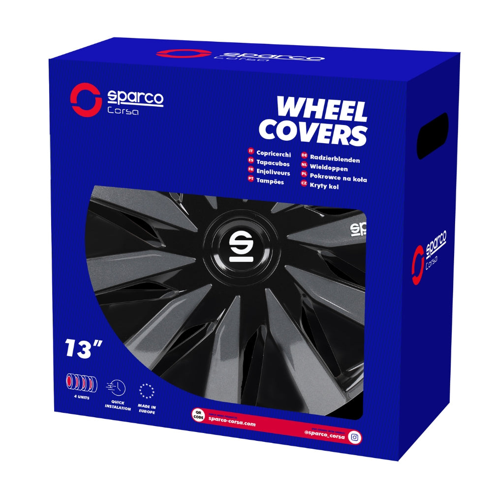 Tapa Aro Sparco Lazio 13" 14" 15" 16" Universal