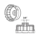 Llave profesional de aluminio para filtro de aceite