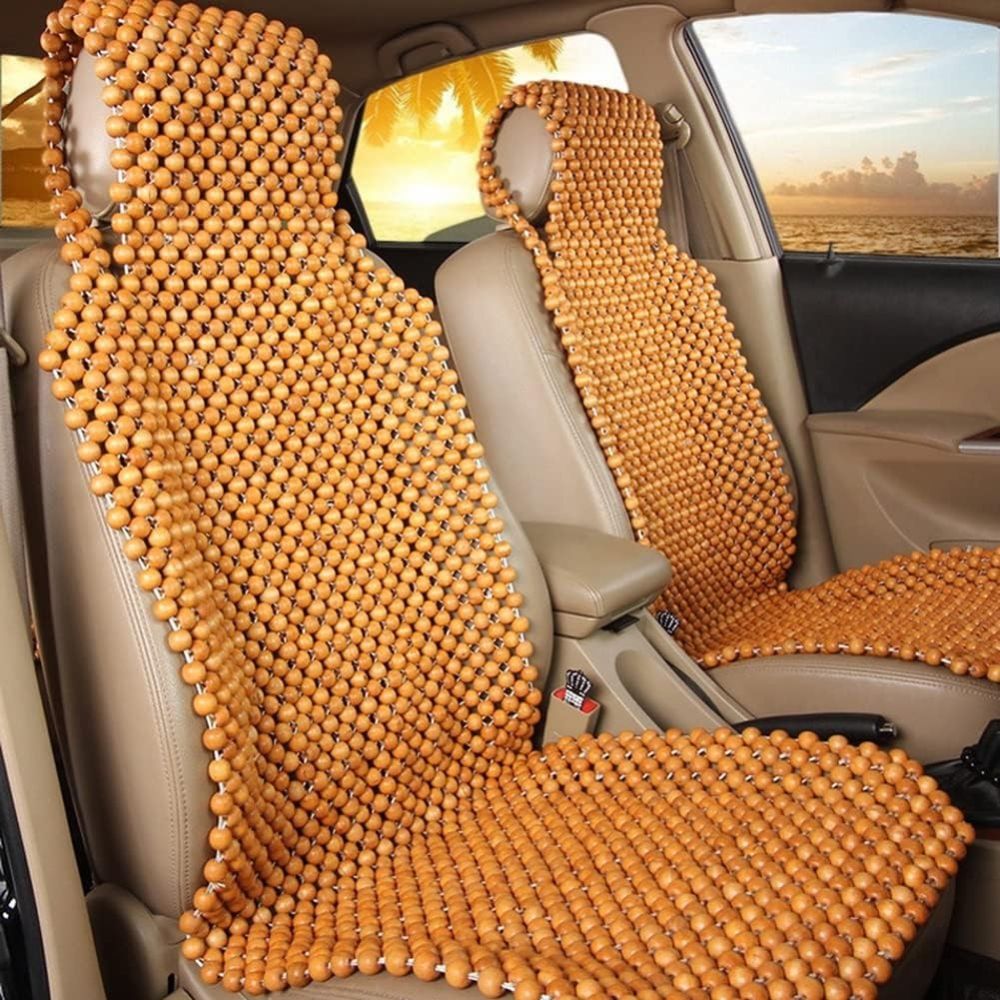 Respaldar Bolita Auto asiento Antitranspirante Madera