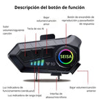 Audífonos Inalámbricos para Casco Bluetooth 5.3 IPX6 SEISA MT-Y10