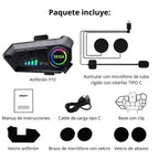 Audífonos Inalámbricos para Casco Bluetooth 5.3 IPX6 SEISA MT-Y10