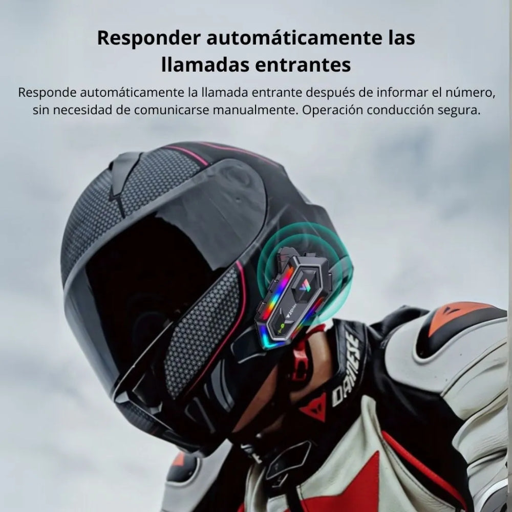 Intercomunicador Seisa MT-Y20MAX Micrófono Bluetooth 5,3