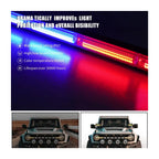 BARRA LED COB ESTROBO EMERGENCIA POLICIAL 6 COB