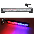 BARRA LED STROBO POLICIA EMERGENCIA 12 LED
