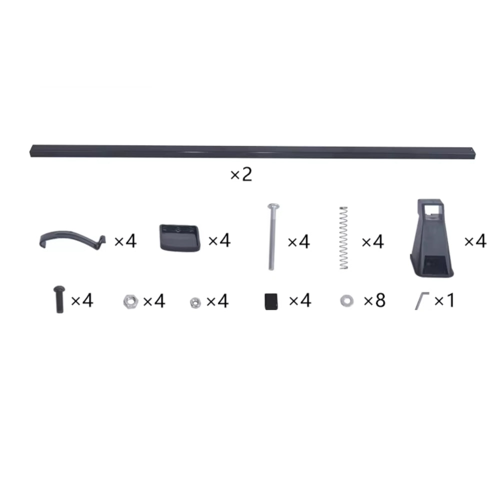 Barra De Techo 120cm Auto Parrilla Porta Equipaje Universal