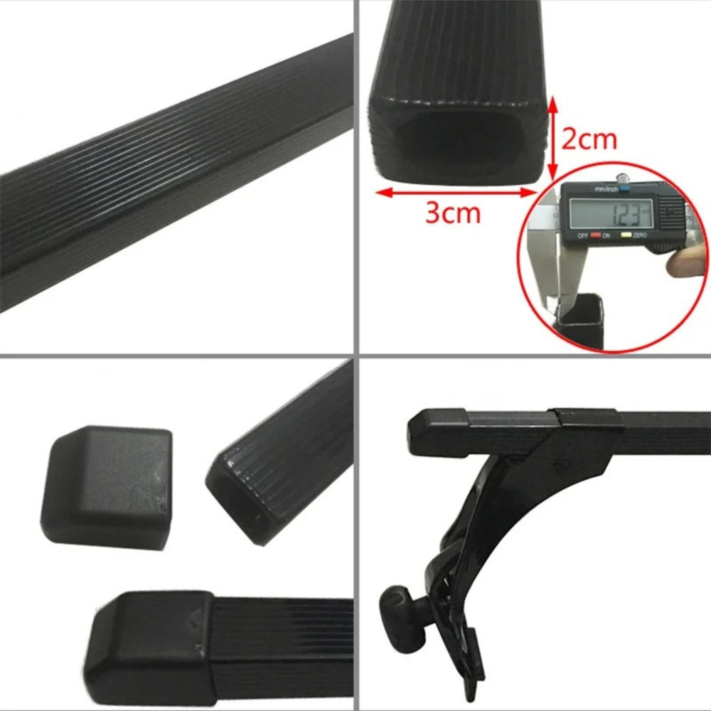 Barra De Techo 140cm Auto Parrilla Porta Equipaje Universal
