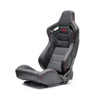 Butaca Deportiva Recaro Cuero Pu Recinable + Riel 2pcs