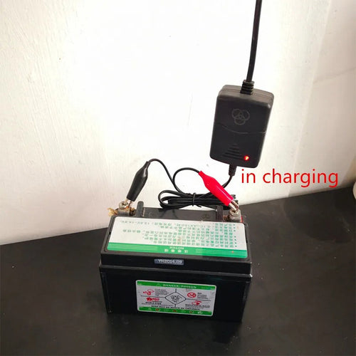 Cargador Batería Plomo Acido Agm Gel 12v 1.5A Cocodrilo