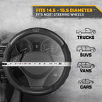 FORRO DE TIMON CAT ERGONOMICO 38.10CM FIBRA DE CARBONO HEXAGONAL