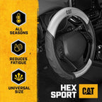 FORRO DE TIMON CAT ERGONOMICO 38.10CM FIBRA DE CARBONO HEXAGONAL