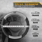 FORRO DE TIMON CAT ERGONOMICO 38.10CM FIBRA DE CARBONO HEXAGONAL