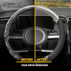 FORRO DE TIMON CAT ERGONOMICO 38.10CM FIBRA DE CARBONO HEXAGONAL