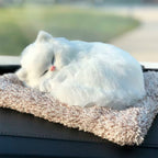 Adorno Mini Gato Peluche Auto Oficina Casa