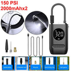 Mini Compresor b-equip Inflador Auto 70W 150 Psi Linterna Cargador