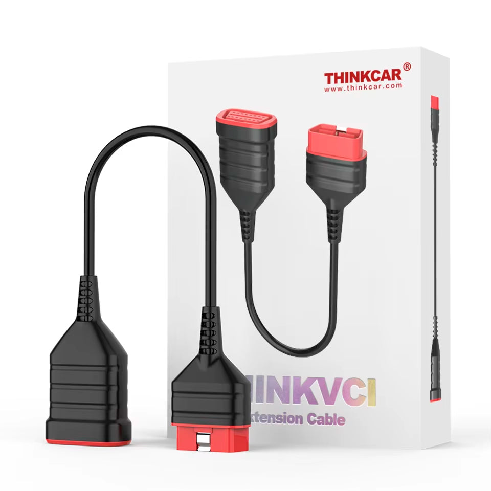 THINKCAR OBD2 Cable de Extensión Macho a Hembra de 16 Pines