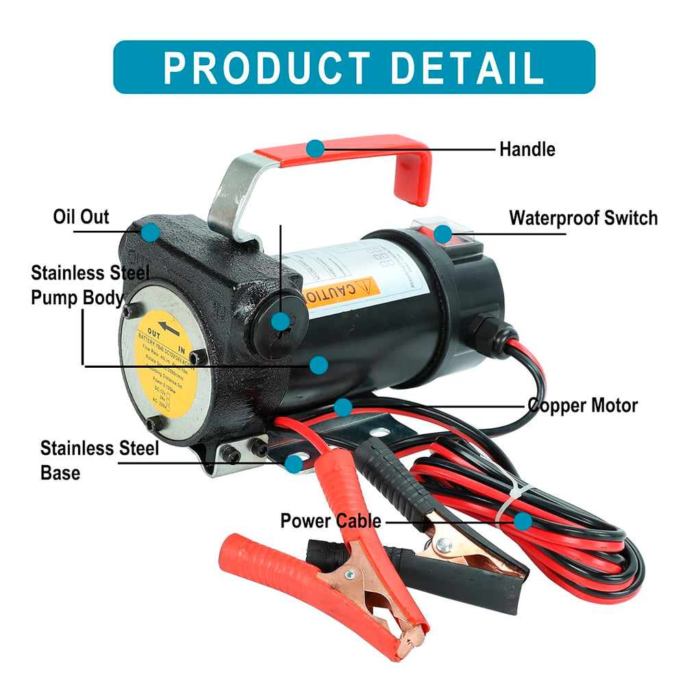 Bomba de Transferencia de combustible 12v 175w