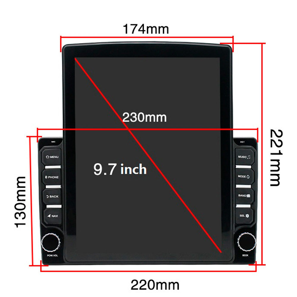 Autoradio Android Tesla Universal 10  Wifi Gps 2 Din  Touch