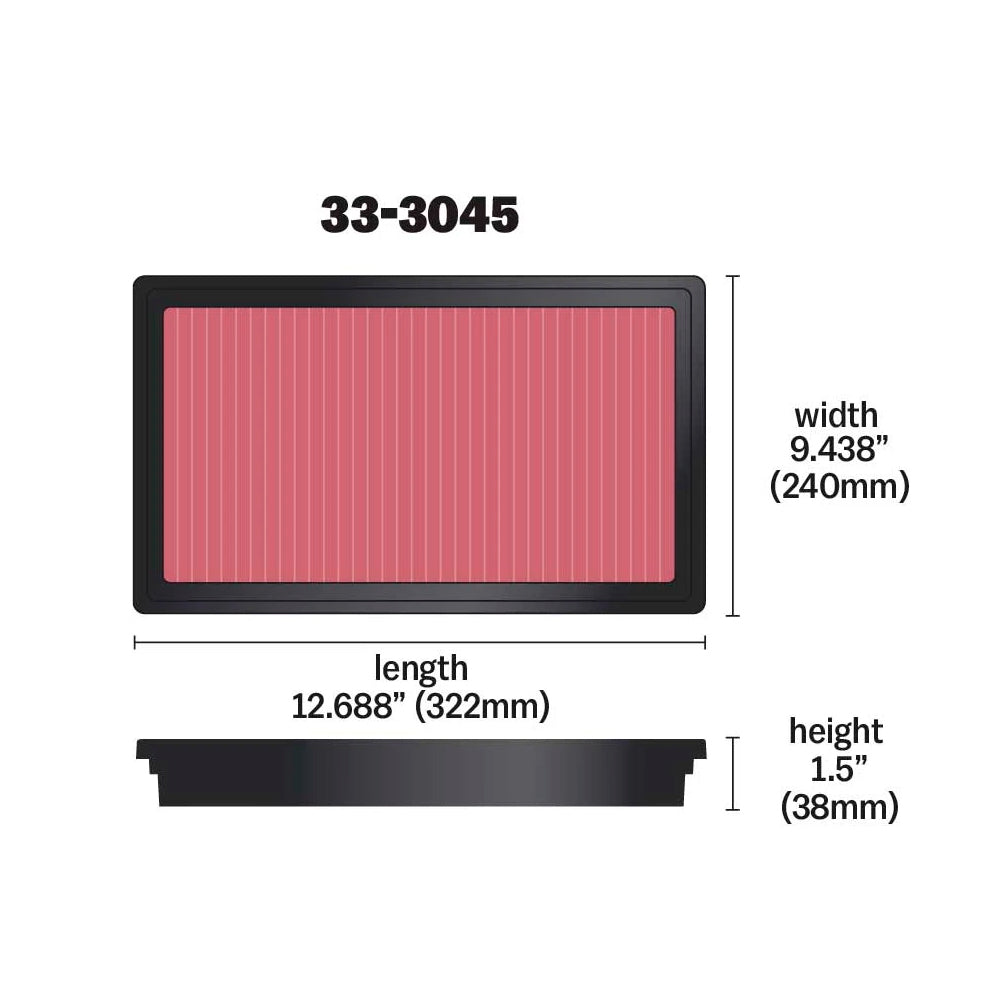 Filtro Aire K&n Hilux Fortuner Triton