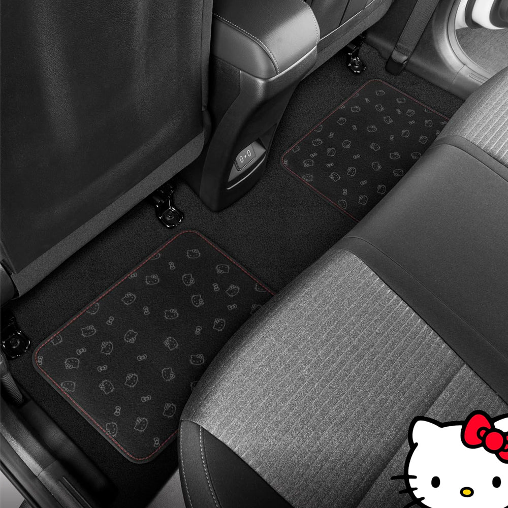 Piso Alfombra Hello Kitty 4 Pcs Antideslizante