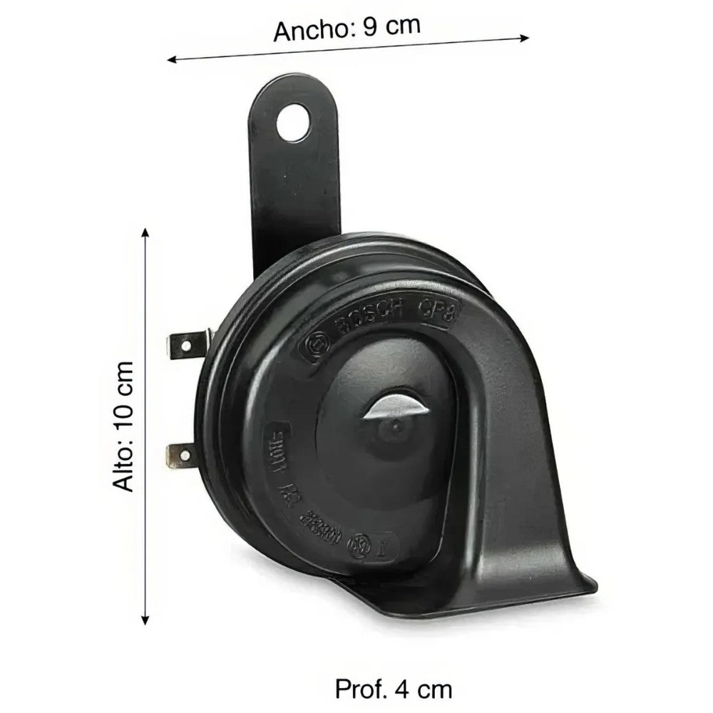 Claxon Bosch Caracol 12v Set x 2 0986 Ah0 706