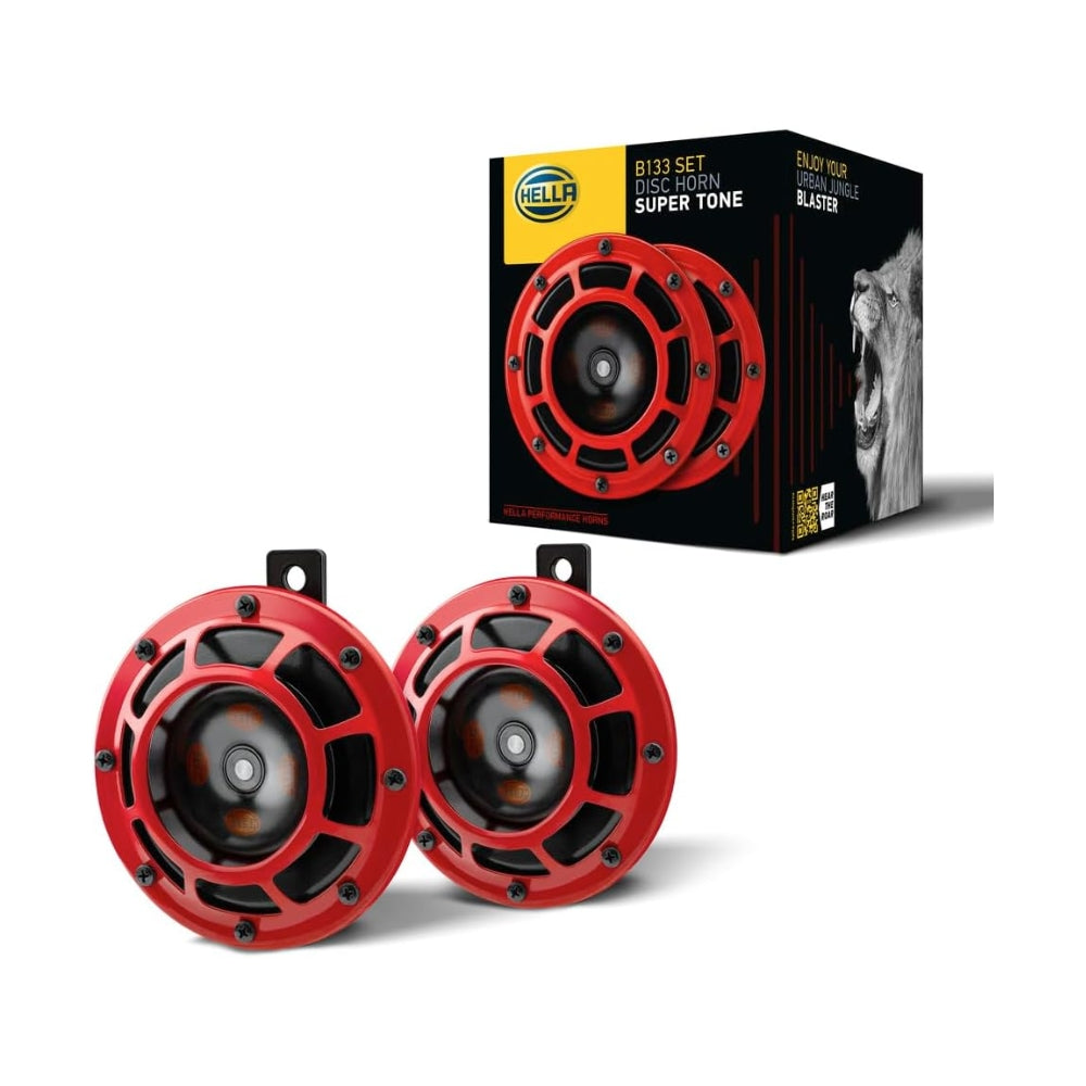 Claxon Platillo Hella Super Tone Set x 2 Deportivo