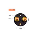 Corta Corriente Kavto 12v 24v 2 Huecos M10