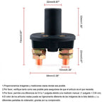 Corta Corriente Universal 12v 24v Pesado 4 Huecos M10