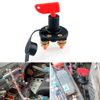 Corta Corriente Universal 12v 24v Liviano 4 Huecos M8