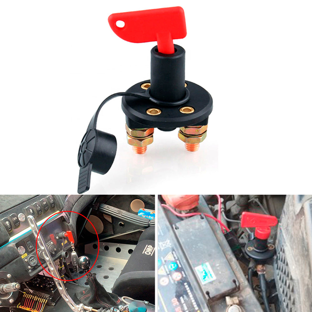 Corta Corriente Universal 12v 24v Liviano 4 Huecos M8