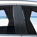 Cortinas Laterales para Auto SUV con Protección UV - 2 uds