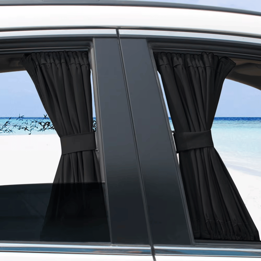 Cortinas Laterales para Auto SUV con Protección UV - 2 uds