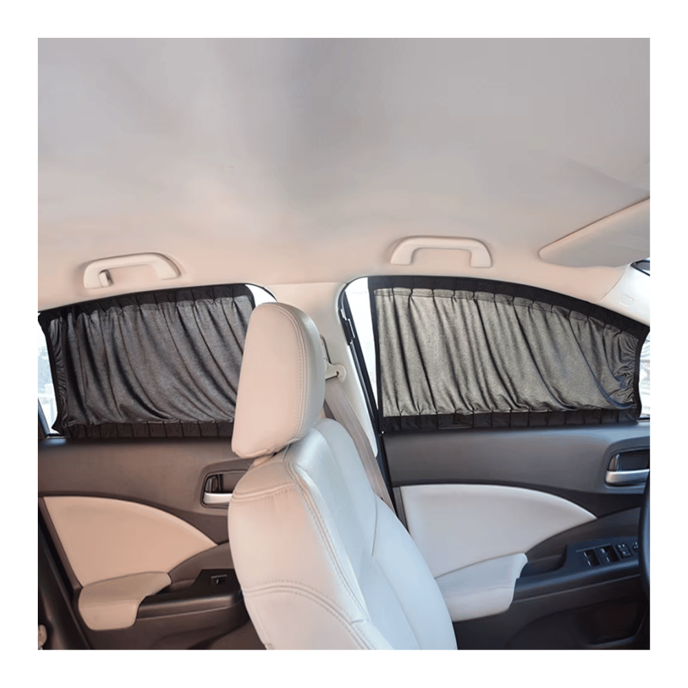Cortinas Laterales para Auto SUV con Protección UV - 2 uds