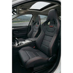 Butaca Deportiva Recaro Cuero Pu Recinable + Riel 2pcs
