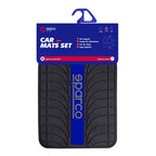Piso Sparco Jebe Pesado 4 Pcs Spc1913