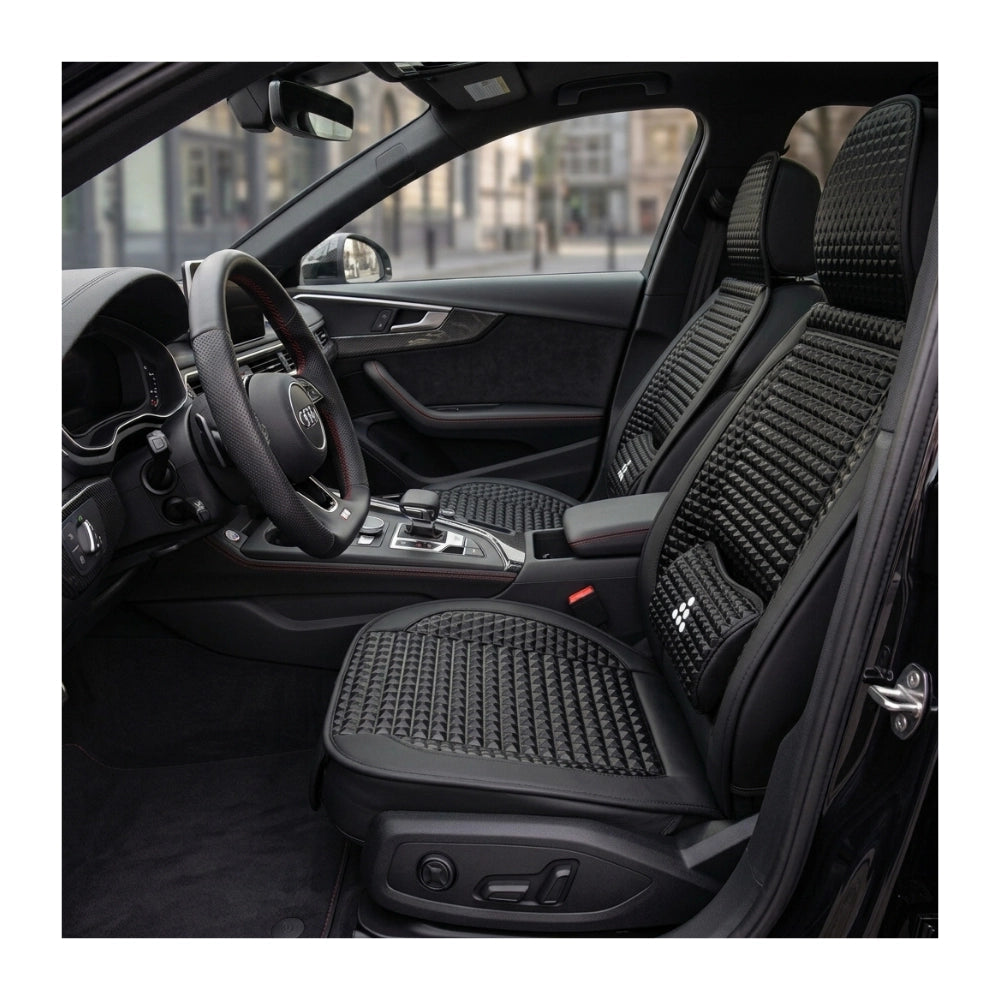 Respaldar c/ Lumbar Reforzado Bolitas Pu 139 x 49 cm