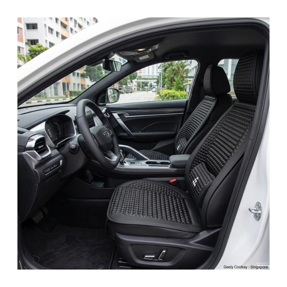 Respaldar c/ Lumbar Reforzado Bolitas Pu 139 x 49 cm