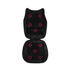 Respaldar c/ Lumbar Reforzado Bolitas Textil 109 x 49 cm