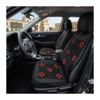 Respaldar c/ Lumbar Reforzado Bolitas Textil 109 x 49 cm